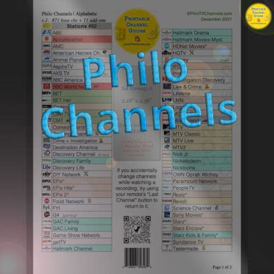 philtv|philo channel lineup.